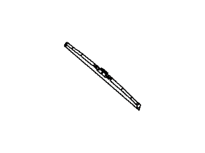 Toyota 85291-53030 Blade,  Front Wiper,  Winter,  RH