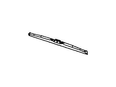 Toyota 85291-53010 Blade, Front Wiper, Winter, Driver Side