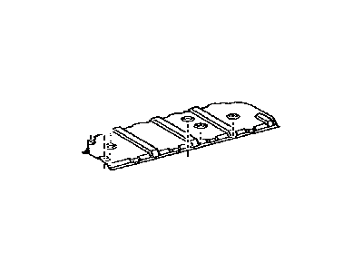 Toyota 58155-48021 Insulator, Front Floor Heat