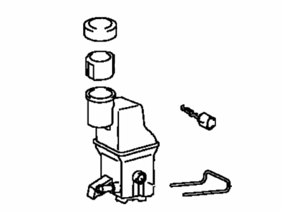 Toyota Highlander Brake Master Cylinder Reservoir - 47220-48121