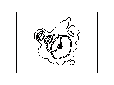 Toyota 04446-53030 Gasket Kit,  Power Steering Pump
