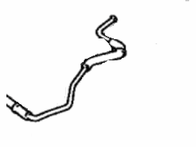 Toyota 87208-48050 Pipe, Heater Water Inlet, C