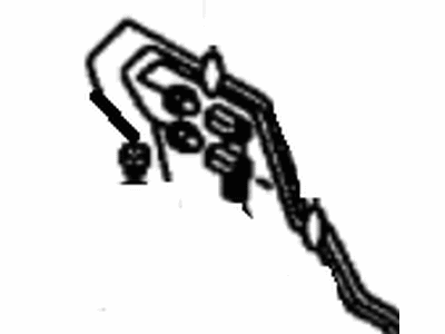 Toyota 47323-48210 Tube,  Rear Brake,  NO.3