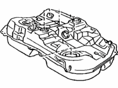 Toyota 77001-48090 Tank Assy,  Fuel