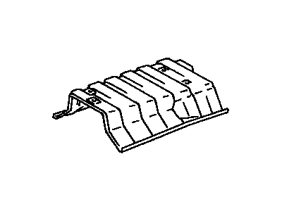 Toyota 58327-48031 Insulator,  Main Muffler Heat