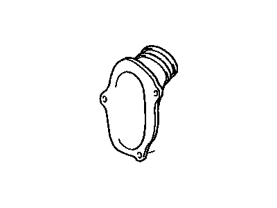 Toyota 45254-48040 Shield,  Steering Column Hole