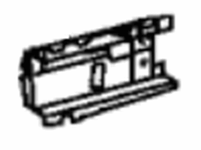 Toyota 57487-48023 Reinforcement,  Floor Side Member,  NO.1 LH