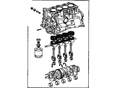 Toyota 11400-28311 Short Block