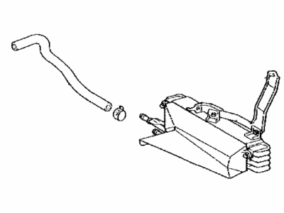 Toyota 32920-48010 Cooler Assy,  Oil W/Hose
