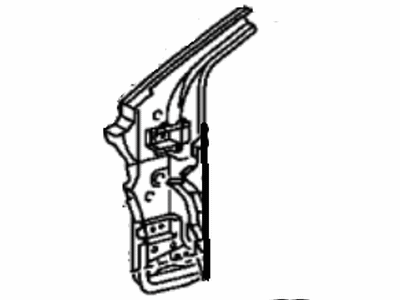 Toyota 61108-48030 Reinforce Sub-Assembly, Front Body Pillar, Lower Side