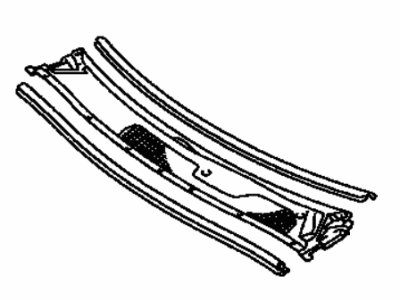 Toyota 55781-48070 Louver Sub-Assy,  Cowl Top Ventilator