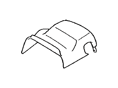 Toyota 45286-48020-B0 Cover, Steering Column, Upper