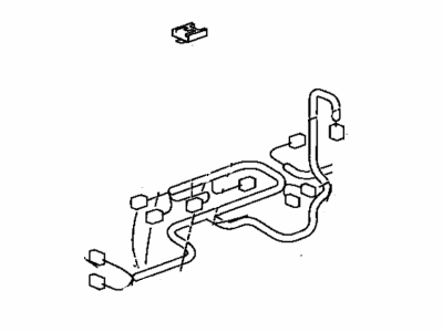 Toyota 82192-48230 Wire,  Front Seat,  LH