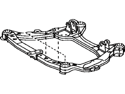 Toyota 51100-48070 Frame Assy,  Front
