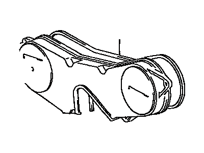 Toyota 11303-0A031 Cover,  Timing Belt,  NO.2