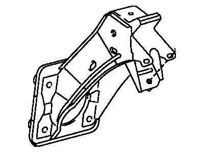 Toyota 55106-48040 Support Sub-Assembly, Brake Pedal