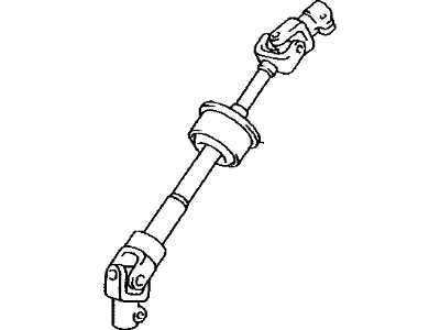 Toyota 45220-48130 Shaft Assy,  Steering Intermediate