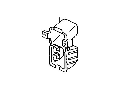 Toyota 82666-48010 Holder,  Connector NO.2