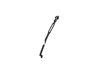 Toyota 53440-48020 Rod, Hood Support