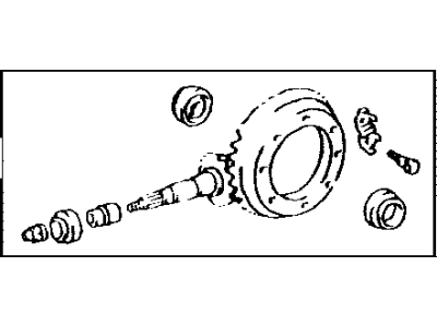 Toyota 41201-80136 Ring & Pinion