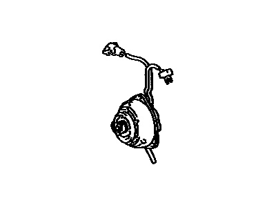 Toyota 88550-03010 Motor Assembly, Blower (For Condenser) 88550-03010 Toyota Motor Assembly, Blower (For Condenser) Illustration 1 of 1