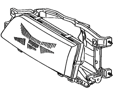 Toyota 81101-03010 Mount Panel