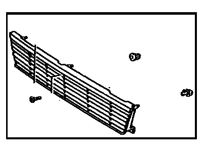 1991 Toyota Camry Grille - 53101-03011-D2