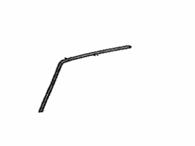 Toyota 75552-03010 Moulding, Roof Drip Side Finish, Driver Side