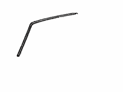Toyota 75551-03010 Moulding, Roof Drip Side Finish, Passenger Side