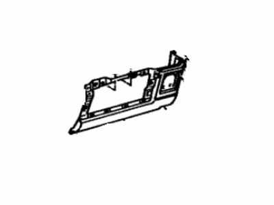 Toyota 55402-03010-B0 Pad Sub-Assembly, Instrument Panel, Lower Passenger Side