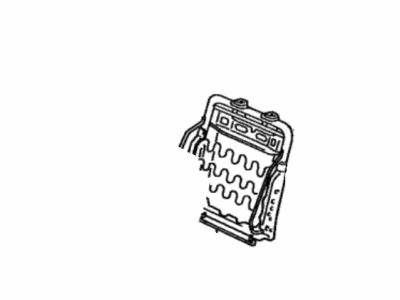 Toyota 71630-03020 Spring Assembly, Front Seat Back, Passenger Side