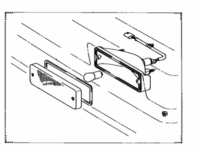 Toyota 81520-39625 Signal Lamp