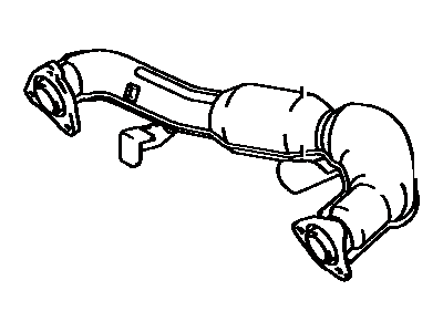 Toyota 17106-62012 Cross Over Pipe