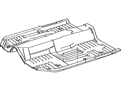 1990 Toyota Camry Floor Pan - 58111-32020