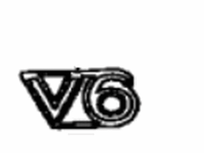 1990 Toyota Camry Emblem - 75321-32050