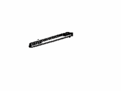 Toyota 75730-03010 Moulding, Rear Door Belt, Passenger Side