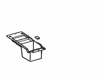 Toyota 58912-03010-B0 Box, Rear Console, Lower