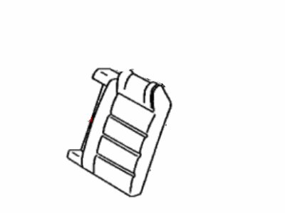 Toyota 71078-03010-D1 Cover, Rear Seat Back, Driver Side(For Separate Type)