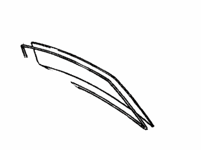 Toyota 64811-03011-83 Back Glass