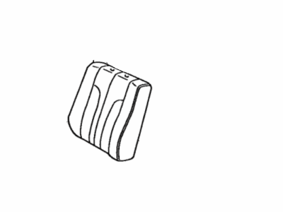 Toyota 71074-03010-B0 Cover, Front Seat Back, Driver Side(For Separate Type)