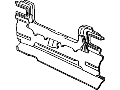 58307-03010 Toyota Panel Sub-Assembly, Body Lower Back Illustration 1 of 1