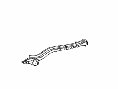 Toyota 57601-03010 Member Sub-Assembly, Rear Floor Side, Passenger Side