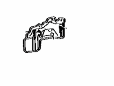 Toyota 53737-03010 Seal, Front Fender Apron, Driver Side