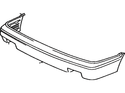 1990 Toyota Camry Bumper - 52119-32908