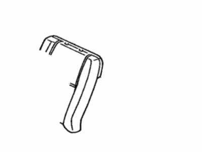 Toyota 71551-03010 Pad, Front Seat Back, Passenger Side(For Separate Type)