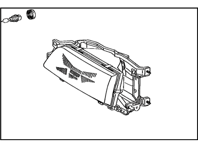 Toyota 81130-03010 Composite Headlamp