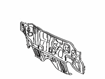Toyota 55101-03011 Panel Sub-Assembly, Dash