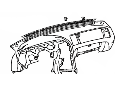 Toyota 55401-14510-C0 Instrument Panel