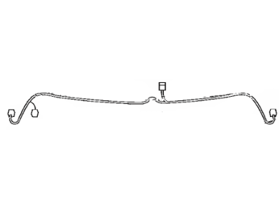 Toyota 82114-60060 Wire,  Engine Room,  NO.4