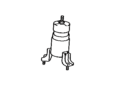 Toyota 12361-20230 Insulator, Engine Mounting, Front(For Transverse Engine)